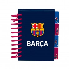 Libreta A7 con Separadores FC Barcelona