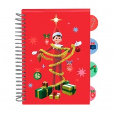 Libreta A5 con Separadores Elf On The Shelf