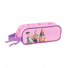 Estuche Doble Rosa K-Pop