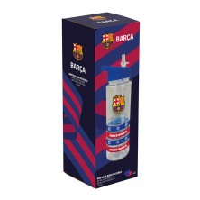 Botella 700 ml con 4 Pulseras FC Barcelona