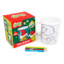 Taza para Pintar Grinch