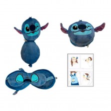 Cojín Viaje con Antifaz Stitch