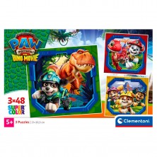 Puzle Patrulla Canina 3x48 Piezas