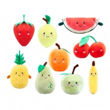 Peluche Fruta 16 cm Surtido