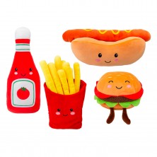 Peluche Fast Food 27 cm Surtido
