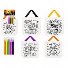 Bolsa Tela para Colorear con Rotuladores
