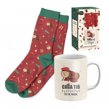 Pack Taza y Calcetines Tió