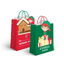 Bolsa Papel Elfo Talla M