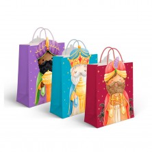 Bolsa Papel Reyes Magos Talla M
