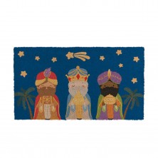 Felpudo Reyes Magos con Estrella
