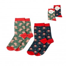 Calcetines Navidad Oso Talla 27-34