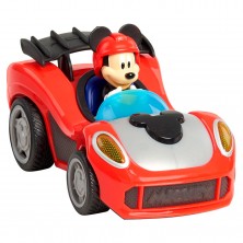 Coche Deportivo con Figura Mickey
