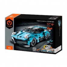 Construcción Coche Deportivo Azul 292 Piezas