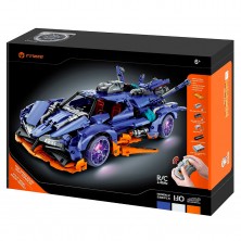 Construcción Coche Deportivo Morado con RC