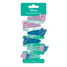 Set 6 Clips Pelo Stitch