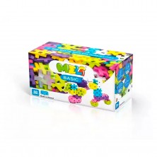 Meli Basic Set 50 Piezas Pastel Construcción