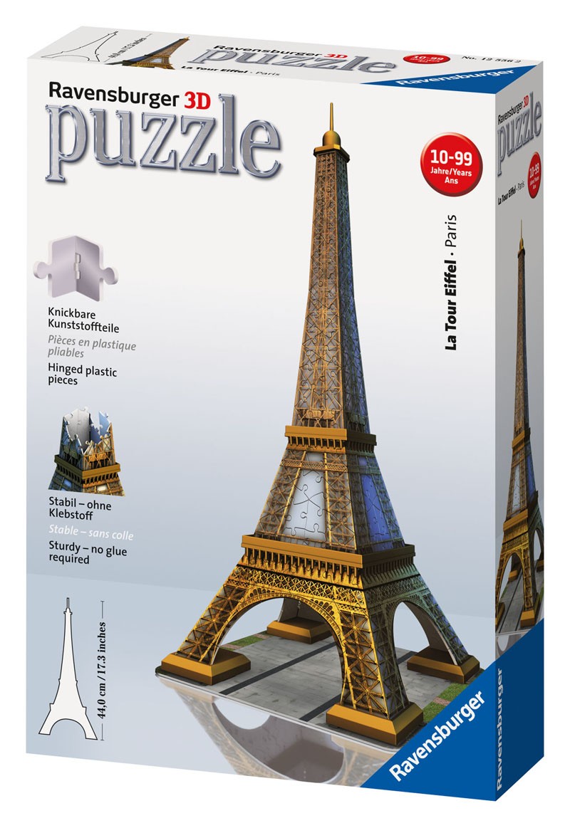 Puzzle 3D - Tour Eiffel