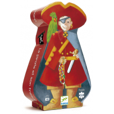 Puzzle silueta pirata