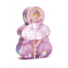 Puzzle silueta ballarina