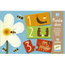 Puzzle duo números