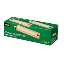 Brio 33335 Joc 4 Vies Rectes 144mm