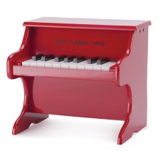 Piano Madera Rojo