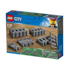 Lego City Vías y Curvas Tren 60205