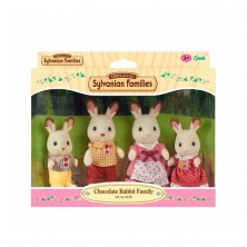 Familia Conejos Chocolate Sylvanian