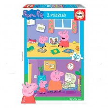 Peppa Pig Puzles 2x20