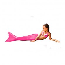 Cola Sirena para Nadar Rosa 108 cm 