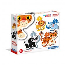My First Puzzles Animals Salvatges