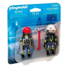 Playmobil Dúo Pack Bomberos 70081