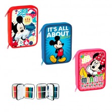 Plumier Doble Mickey / Minnie Assortiment