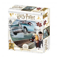 Puzle 3D 500 Piezas Coche y Tren Harry Potter