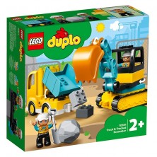 Lego Duplo Camió i Excavadora amb Erugues 10931