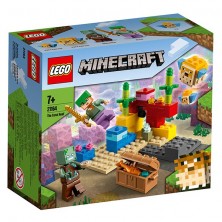 Lego Minecraft L'Escull de Coral 21164