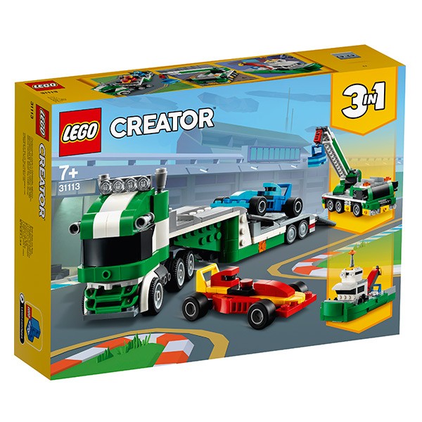 Lego Creator Camión Transporte Coches F1