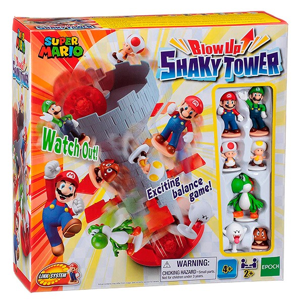 Juego Mesa Shaky Tower Mario Bros