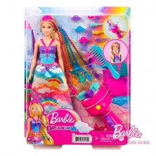 Princesa Barbie Dreamtopia Trenzas