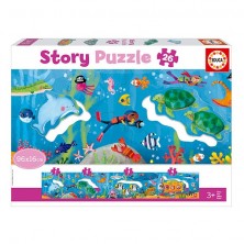 Story Puzle 26 Piezas Mundo Submarino
