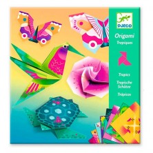 Djeco Papiroflexia Origami Tropicales