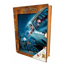 Puzle 300 Piezas Caja Metal Harry Potter y Ford Anglia
