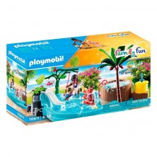 Playmobil Piscina Infantil con Tobogán 70611