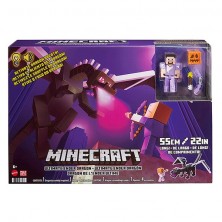 Dragón Ender con Figura Minecraft