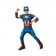 Disfraz Clásico Capitán América Talla S