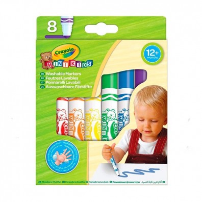 Juego de rotuladores lavables de 36 colores para niños