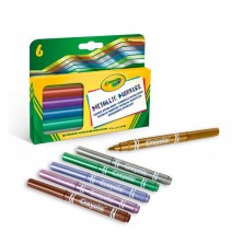 Set 6 Rotuladores Metalizados