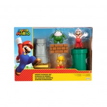 Super Mario Pack Figuras con Accesorios Desierto