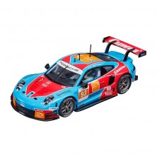 Coche Porsche 911 RSR Azul y Rojo