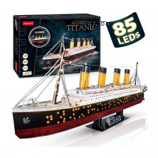 Puzle 3D Titanic LED 266 Piezas